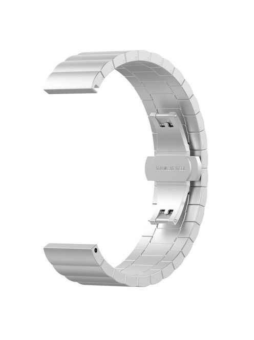 22mm Stainless Steel Solid Chain Watch Band Replacement for Huawei Smart GT - Silver