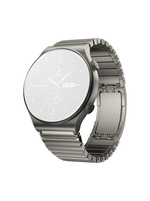 22MM Stylish Stainless Steel Watch Band Replacement Wrist Strap for Huawei Watch GT 2 Pro - Light Grey