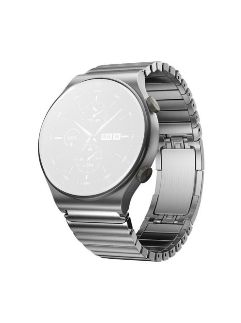 22MM Stylish Stainless Steel Watch Band Replacement Wrist Strap for Huawei Watch GT 2 Pro - Silver