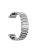 22mm Three Beads Stainless Steel Watch Strap with Folding Clasp for Huawei Watch GT / Honor Watch Magic - Silver