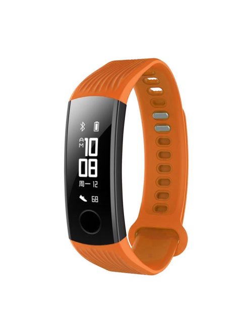 Adjustable Silicone Replacement Wristband for Huawei Honor Band 3 - Orange