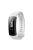 Adjustable Silicone Replacement Wristband for Huawei Honor Band 3 - White