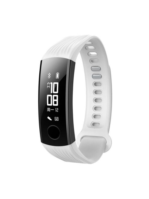 Adjustable Silicone Replacement Wristband for Huawei Honor Band 3 - White