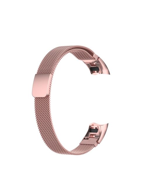 Adjustable Stainless Steel Milanese Watch Bracelet Smart Watch Band Watchband Strap for Huawei Honor 5 / Honor 4 ENC CRS-B19 CRS-B19S - Rose Gold