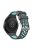 Bi-color Silicone Smart Watch Strap Adjustable Watchband for Huawei Watch GT 2e - Grey / Green