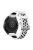 Bi-color Silicone Smart Watch Strap Adjustable Watchband for Huawei Watch GT 2e - White / Black