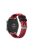 Dual Color Soft Silicone Smart Watch Replacement Strap 22mm for HUAWEI Watch GT2 46mm - Red/Black