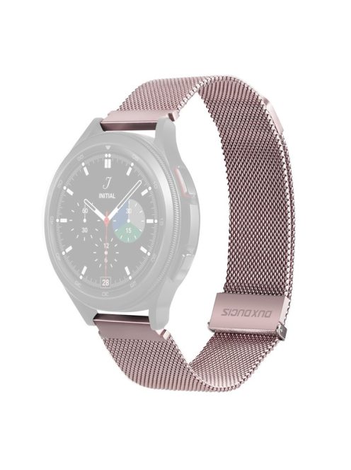 DUX DUCIS 22mm Magnetic Watch Band for Samsung Galaxy Watch3 45mm  /  Huawei Watch GT 3 46mm  /  GT 3 Pro 46mm Milanese Watch Strap - Pink