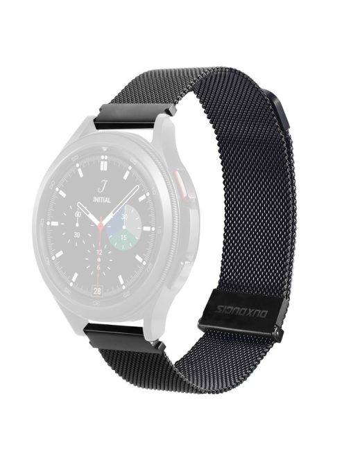 DUX DUCIS 22mm Magnetic Watch Band for Samsung Galaxy Watch3 45mm / Huawei Watch GT 3 46mm / GT 3 Pro 46mm Stainless Steel Alloy Milanese Watch Strap - Black