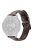 DUX DUCIS For Samsung Galaxy Watch3 45mm / Huawei Watch GT 3 46mm / GT 3 Pro 46mm Stainless Steel + Leather Watch Strap 22mm Replacement Wrist Band - Coffee