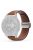 DUX DUCIS YA Series for Samsung Galaxy Watch6 /  Watch5  /  Huawei Watch GT3 Pro 43mm Genuine Cow Leather Strap 20mm Watch Band - Brown