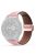 DUX DUCIS YA Series for Samsung Galaxy Watch6 /  Watch5  /  Huawei Watch GT3 Pro 43mm Genuine Cow Leather Strap 20mm Watch Band - Pink