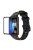 ENKAY HAT PRINCE For Huawei Band 8 / Band 8 NFC / Band 9 / Band 9 NFC Printed Silicone Watch Band with Soft PC Edge PMMA Screen Film - Black