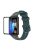 ENKAY HAT PRINCE For Huawei Band 8 / Band 8 NFC / Band 9 / Band 9 NFC Printed Silicone Watch Band with Soft PC Edge PMMA Screen Film - Green