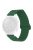 For Haylou LS02 / RS4 / RS4 Plus / Huawei Watch GT 3 Pro 43mm, Silicone Watchband 20mm Universal Magnetic Watch Strap - Green