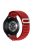 For Huawei / Samsung / Huami Amazfit GTS 4 / 3 / 2 / 1 / mini Watch Band Universal 20mm Nylon Wrist Strap - Red