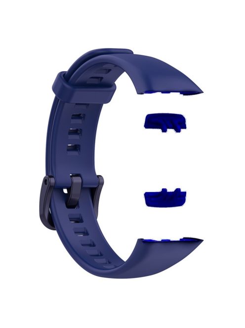 For Huawei Band 6 / Band 6 Pro / Honor Band 6 TPU Sport Strap Replacement Watch Band - Midnight Blue