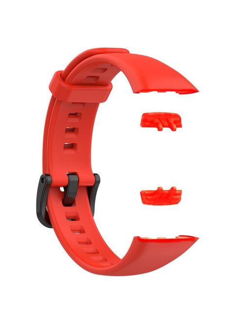 For Huawei Band 6 / Band 6 Pro / Honor Band 6 TPU Sport Strap Replacement Watch Band - Red