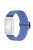 For Huawei Band 7 Braided Watch Band Replacement Wrist Strap with Adjustable Buckle - Blue