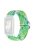 For Huawei Band 7 Braided Watch Band Replacement Wrist Strap with Adjustable Buckle - Coloful Green