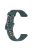 For Huawei Band 7 Colorful Spotted Wrist Band Replacement Silicone Watch Strap - Green