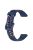 For Huawei Band 7 Colorful Spotted Wrist Band Replacement Silicone Watch Strap - Midnight Blue