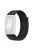 For Huawei Band 7 Nylon Watch Strap Adjustable Loop Fastener Replacement Sport Wrist Band - Black