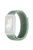 For Huawei Band 7 Nylon Watch Strap Adjustable Loop Fastener Replacement Sport Wrist Band - Green