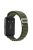 For Huawei Band 7 Replacement Watch Band Nylon Adjustable Wrist Strap - Green