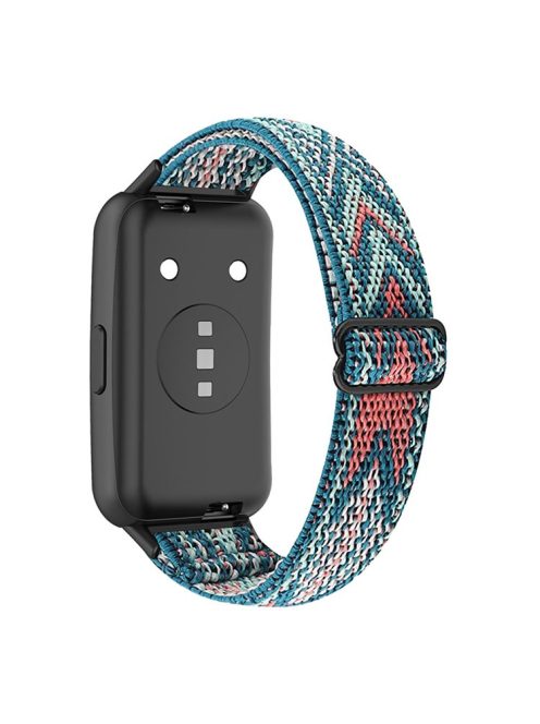 For Huawei Band 7 Stretchy Boho Watch Band Adjustable Elastic Nylon Strap Replacement Wristband - Arrow