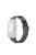 For Huawei Band 7 Three Beads Stainless Steel Smart Watch Band Replacement Anti-wear Wrist Strap - Black