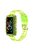 For Huawei Band 7/Band 6/Honor Band 6 Replacement Transparent TPU Watch Strap Wrist Band with Watch Case - Transparent Yellow