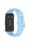 For Huawei Band 8 / 8 NFC / 9 / 9 NFC Glossy Silicone Watch Strap Replacement Watchband - Baby Blue