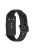 For Huawei Band 8 / 8 NFC / 9 / 9 NFC Glossy Silicone Watch Strap Replacement Watchband - Black