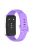 For Huawei Band 8 / 8 NFC / 9 / 9 NFC Glossy Silicone Watch Strap Replacement Watchband - Purple