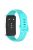 For Huawei Band 8 / 8 NFC / 9 / 9 NFC Glossy Silicone Watch Strap Replacement Watchband - Teal Blue