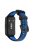 For Huawei Band 8 / Band 8 NFC / Band 9 / Band 9 NFC Adjustable Silicone Watch Band Dual-color Replacement Strap - Black+Blue