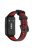 For Huawei Band 8 / Band 8 NFC / Band 9 / Band 9 NFC Adjustable Silicone Watch Band Dual-color Replacement Strap - Black+Red