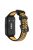 For Huawei Band 8 / Band 8 NFC / Band 9 / Band 9 NFC Adjustable Silicone Watch Band Dual-color Replacement Strap - Black+Yellow