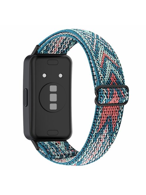 For Huawei Band 8 / Band 8 NFC / Band 9 / Band 9 NFC Bohemian Style Elastic Nylon Smartwatch Strap Watch Band Replacement - Arrows