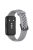 For Huawei Band 8 / Band 8 NFC / Band 9 / Band 9 NFC Breathable Silicone Smart Watch Strap Comfortable Wearing Wrist Band - Grey