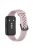 For Huawei Band 8 / Band 8 NFC / Band 9 / Band 9 NFC Breathable Silicone Smart Watch Strap Comfortable Wearing Wrist Band - Pink