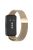 For Huawei Band 8 / Band 8 NFC / Band 9 / Band 9 NFC Milanese Mesh Wrist Strap Replacement Metal Smart Watch Band - Champagne