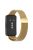 For Huawei Band 8 / Band 8 NFC / Band 9 / Band 9 NFC Replacement Wrist Band Metal Milanese Magnetic Watch Strap - Gold