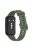 For Huawei Band 8 / Band 8 NFC / Band 9 / Band 9 NFC Silicone Strap Waterproof Soft Watch Band - Dark Geen