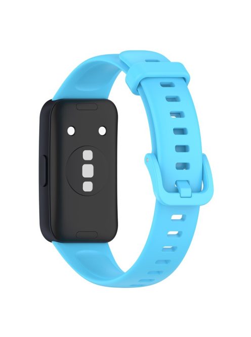 For Huawei Band 8 / Band 8 NFC / Band 9 / Band 9 NFC Silicone Strap Waterproof Soft Watch Band - Sky Blue