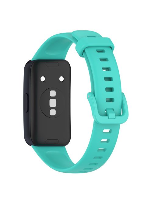 For Huawei Band 8 / Band 8 NFC / Band 9 / Band 9 NFC Silicone Strap Waterproof Soft Watch Band - Teal Green