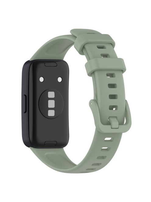 For Huawei Band 8 / Band 8 NFC / Band 9 / Band 9 NFC Silicone Watch Bands Waterproof Sport Watchband Strap - Light Green