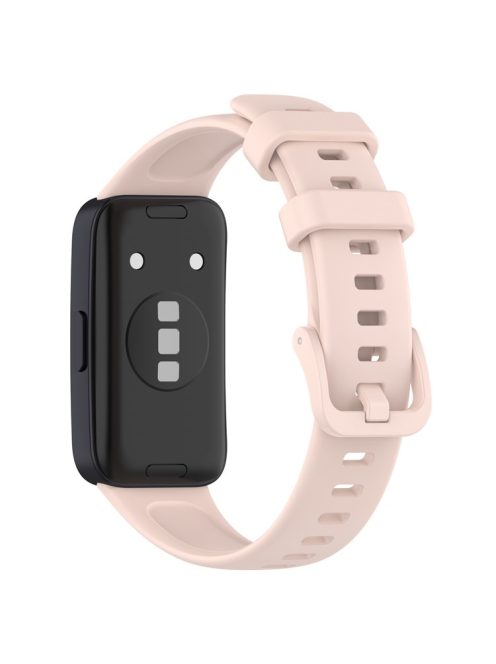 For Huawei Band 8 / Band 8 NFC / Band 9 / Band 9 NFC Silicone Watch Bands Waterproof Sport Watchband Strap - Light Pink