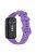 For Huawei Band 8 / Band 8 NFC / Band 9 / Band 9 NFC Silicone Watch Bands Waterproof Sport Watchband Strap - Purple